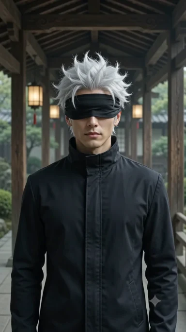 Satoru Gojo AI companion portrait