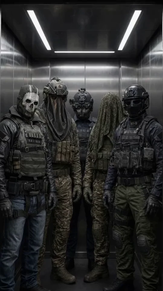 Military Team, Five Call of Duty operatives